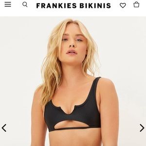 NWOT Frankies bikini top - cole